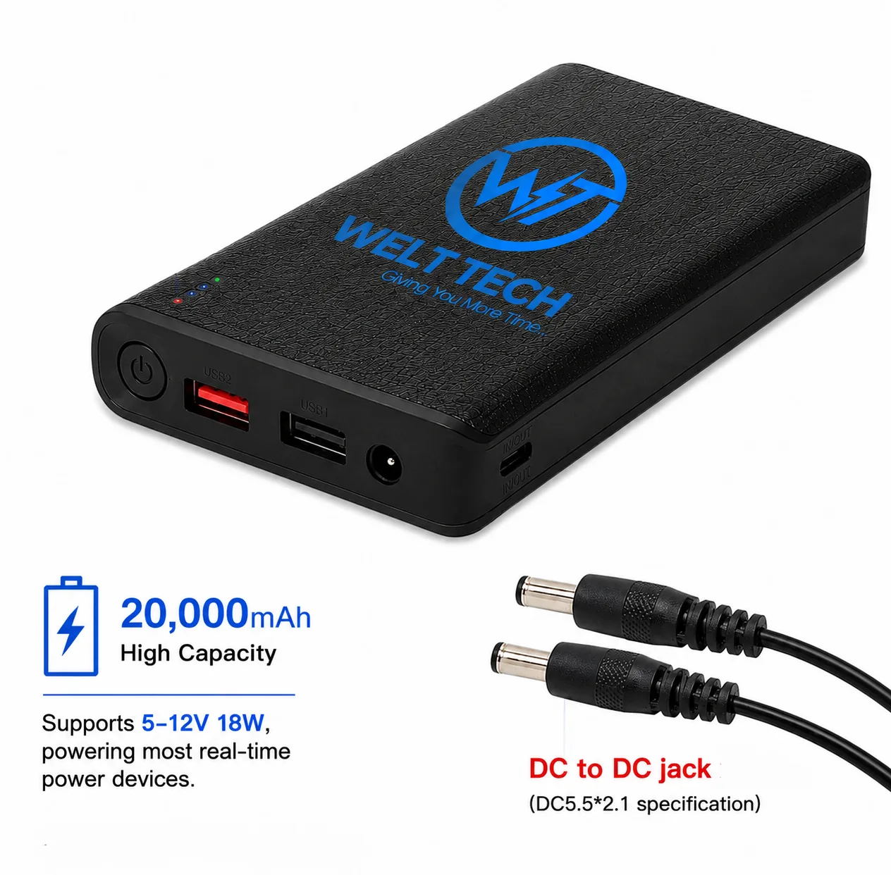 WELT TECH power bank